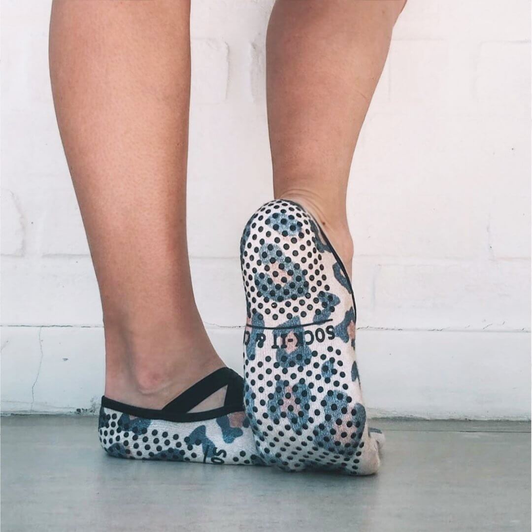 Wild at Heart Grip Socks - SOCK-IT AND CO