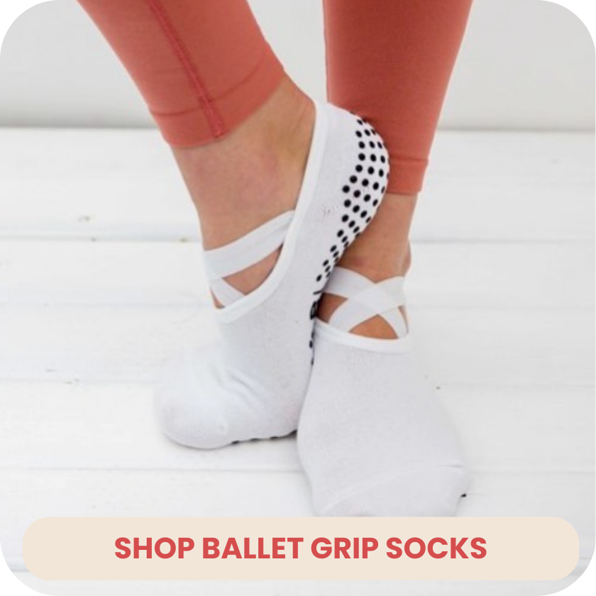 Pilates Grip Socks Women Grippy Sticky Socks for Pilates Non Slip Yoga Crew  Grip Barre Socks Woman for Pregnancy
