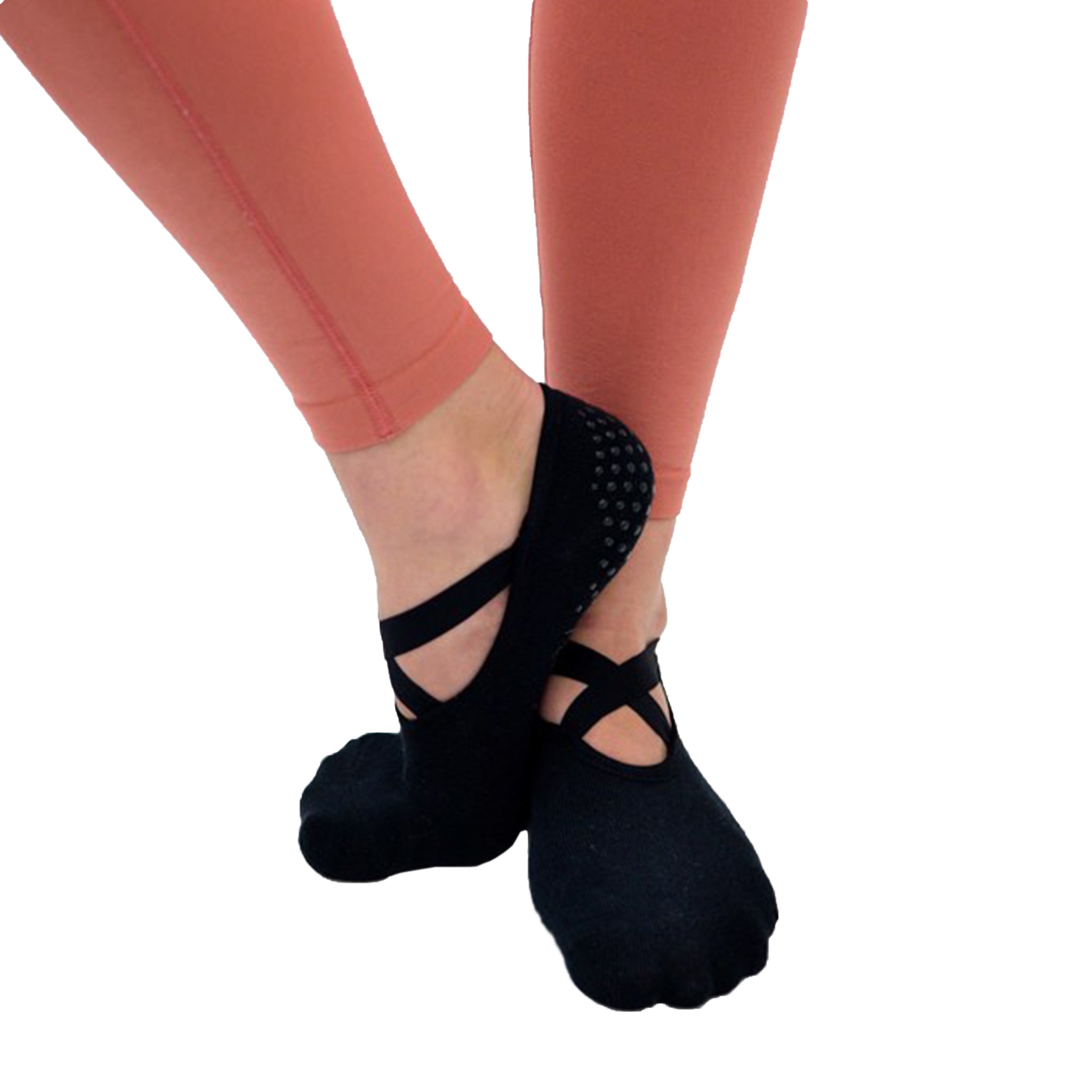 Ballet Non Slip Grip Sock in Black